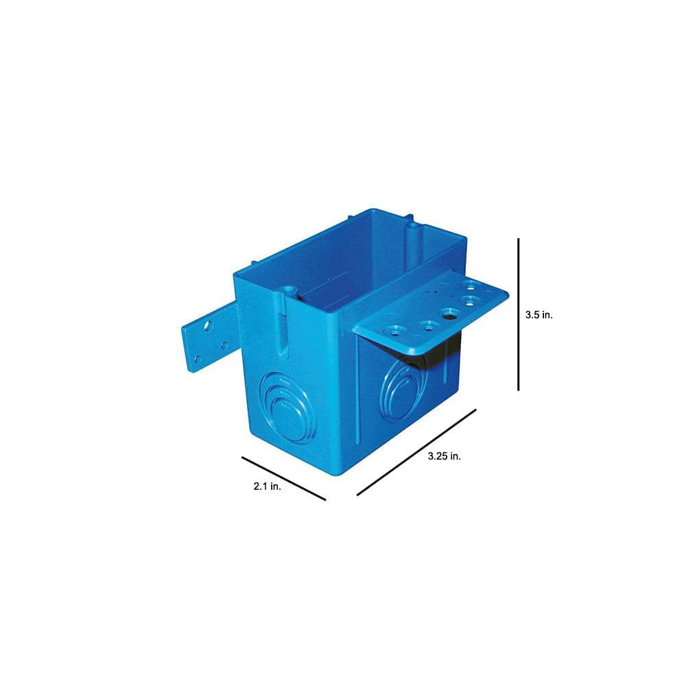 Carlon 1-Gang 22 cu. in. Electrical PVC New Work ENT Electrical Box (A122-CAR) (4)