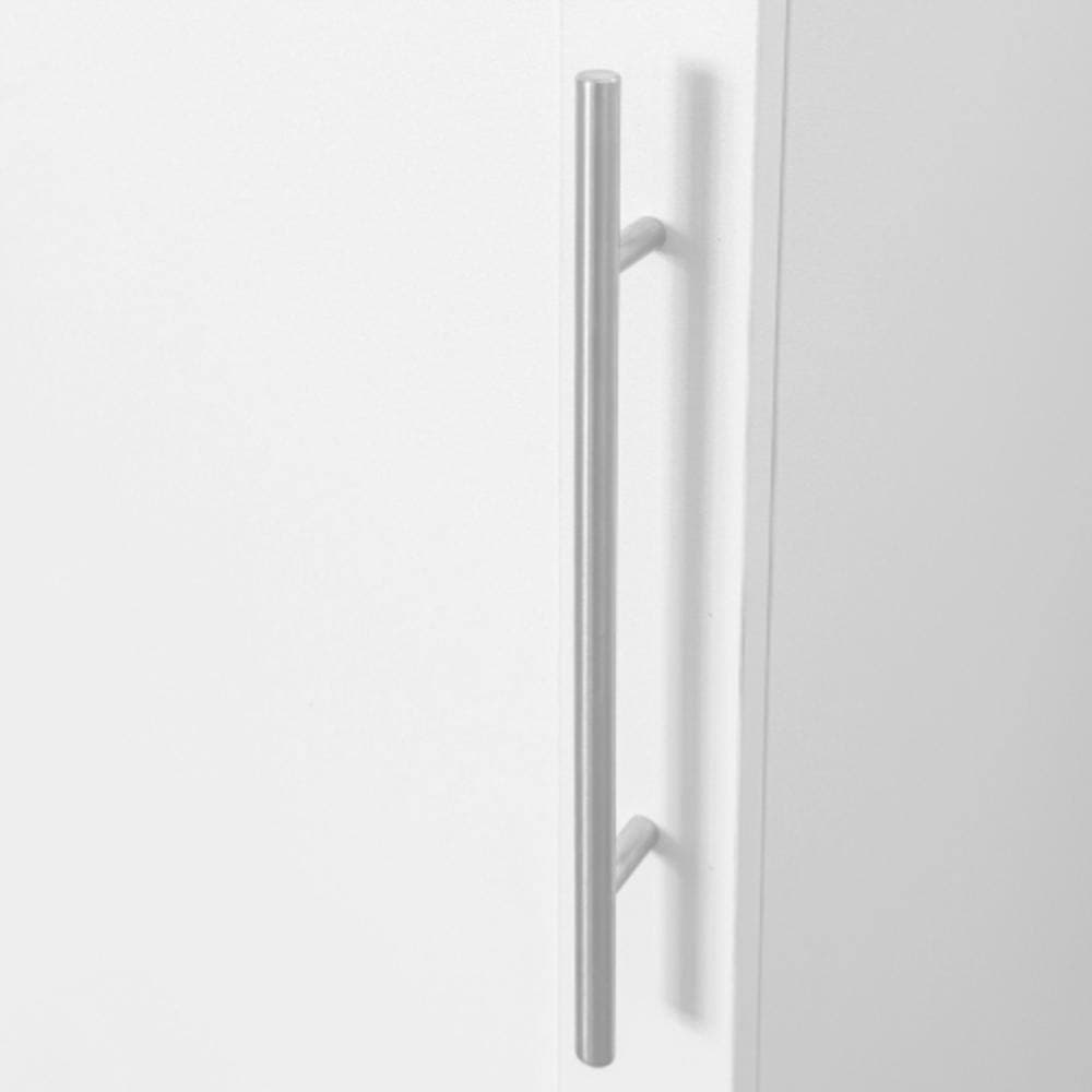 Unbranded 15.75 in. W x 15.16 in. D x 70.87 in. H Bathroom White Linen Cabinet (3)