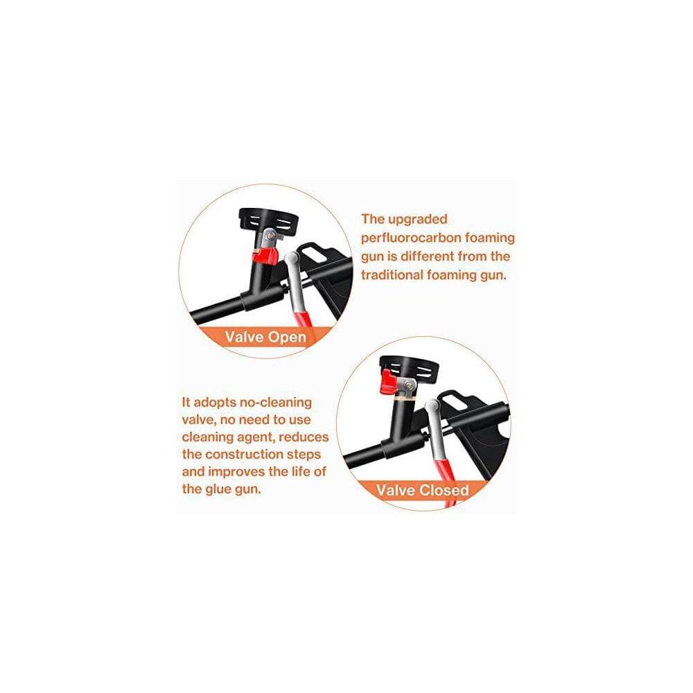 Unbranded Expanding Foam Dispensing Gun Insulation Applicator for Filling Sealing Professional Caulking Heavy Duty 1-Pack (3)