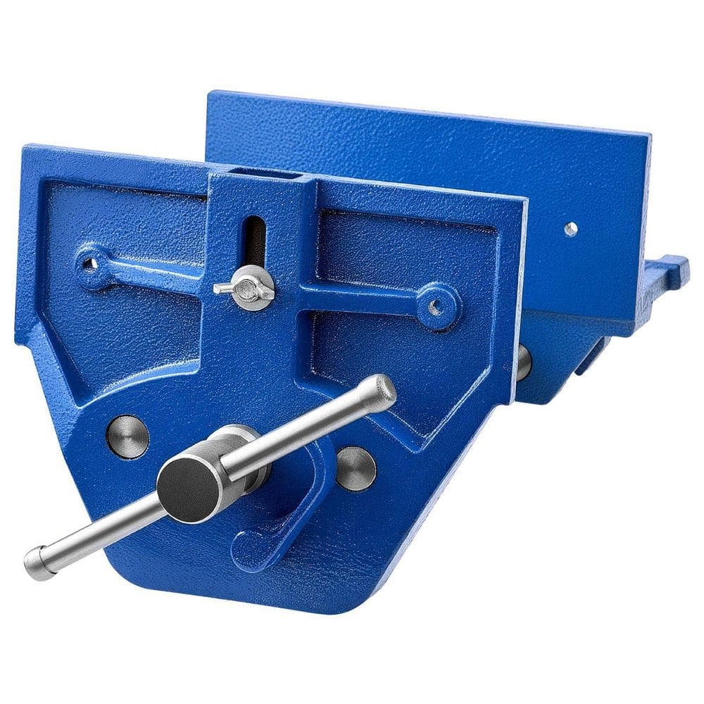 SKYSHALO Woodworking Vise, 9 in. Jaw Width, Quick Release Wood Bench Vise, 10.2 in. Max Jaw Opening, Heavy-duty Cast Iron (1)