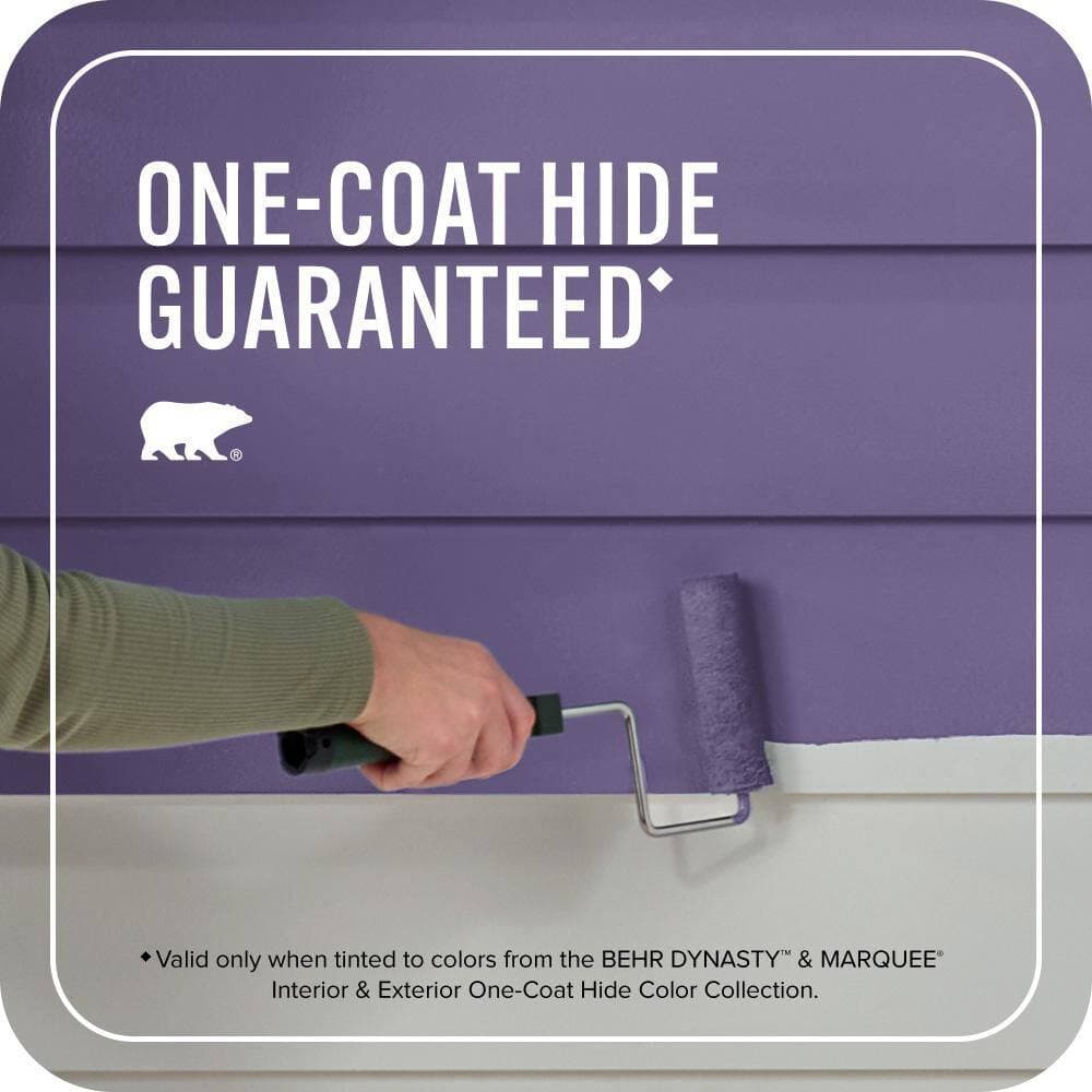BEHR MARQUEE 1 gal. #PPU16-02 Vigorous Violet Flat Exterior Paint & Primer (3)