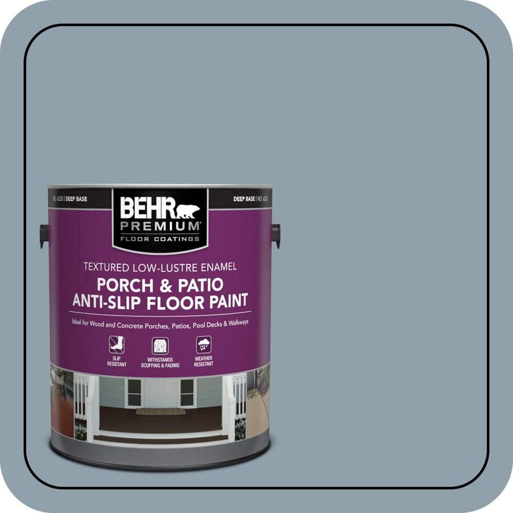 BEHR PREMIUM #N480-4A Low-Lustre Enamel Interior/Exterior Porch and Patio Floor Paint