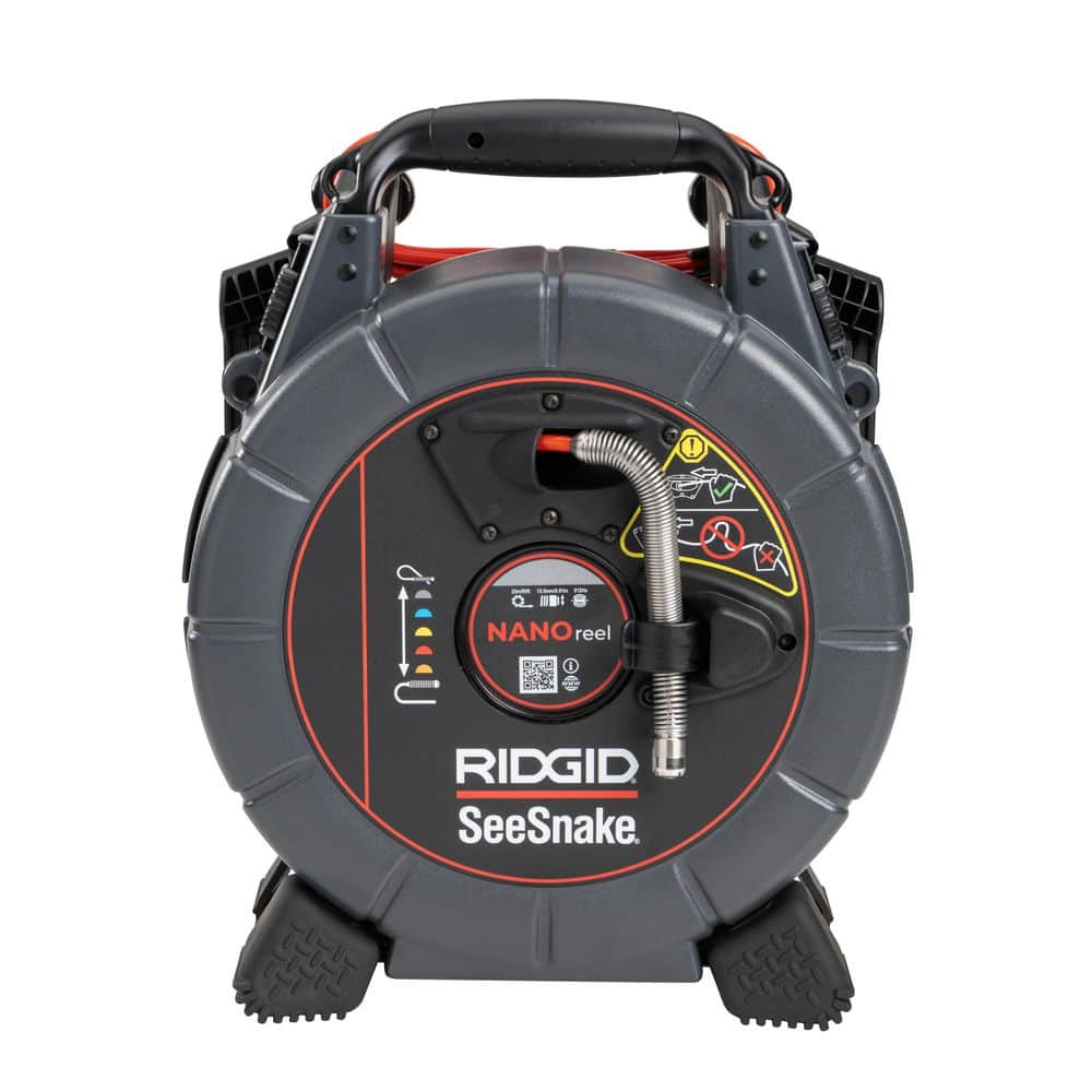 RIDGID SeeSnake NANOreel Inspection Sewer Camera Reel for 1 in. to 2.5 in. Lines (Reel Only) (1)
