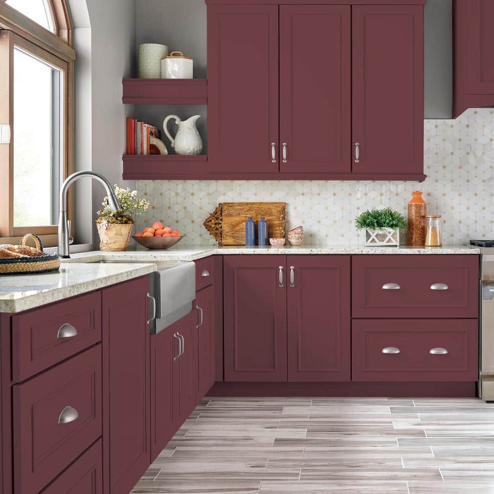 BEHR PREMIUM #MQ1-15 Enamel Interior/Exterior Cabinet, Door & Trim Paint (3)