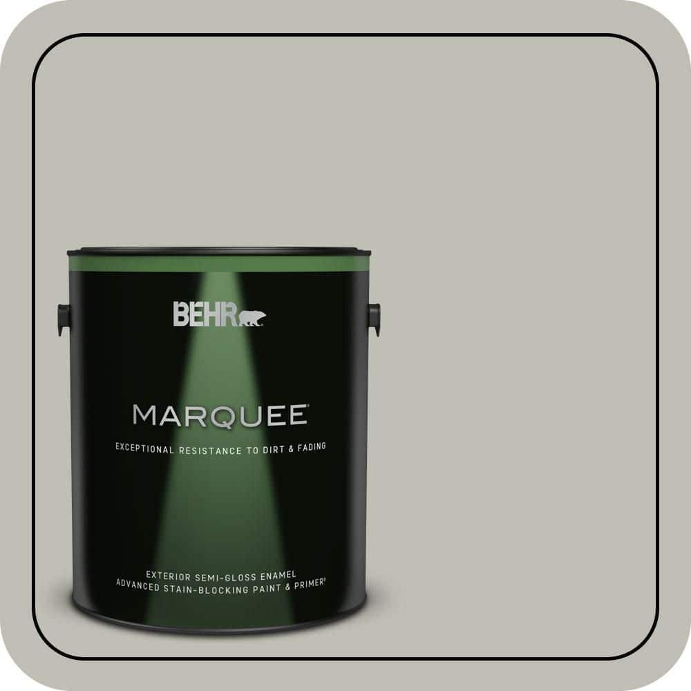 BEHR MARQUEE 1 gal. #N370-3 Light Year Semi-Gloss Enamel Exterior Paint & Primer (1)