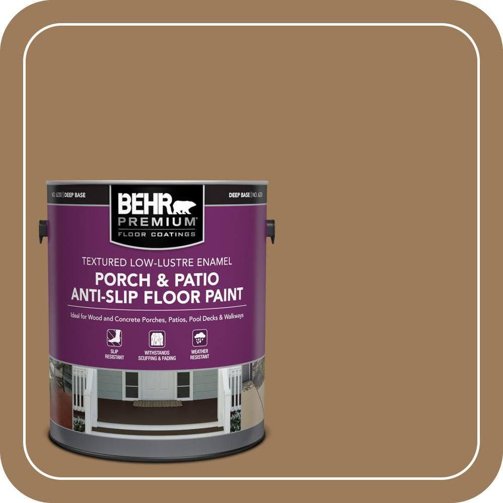 BEHR PREMIUM #N270-6 Low-Lustre Enamel Interior/Exterior Porch and Patio Floor Paint (1)