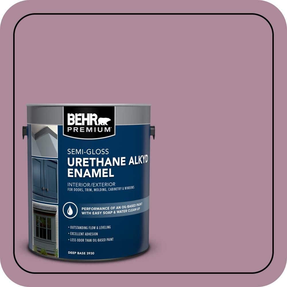 BEHR PREMIUM 1 gal. #S120-5 Reserve Urethane Alkyd Semi-Gloss Enamel Interior/Exterior Paint (1)