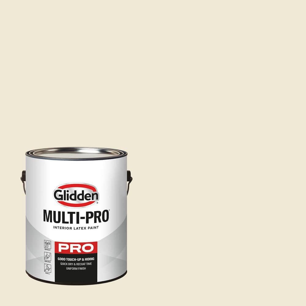 Glidden Multi-Pro 1 gal. PPG1105-1 Creamy White Eggshell Interior Paint