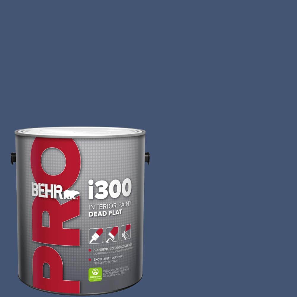 BEHR PRO 1 gal. #HDC-CL-26 Champlain Blue Dead Flat Interior Paint (1)