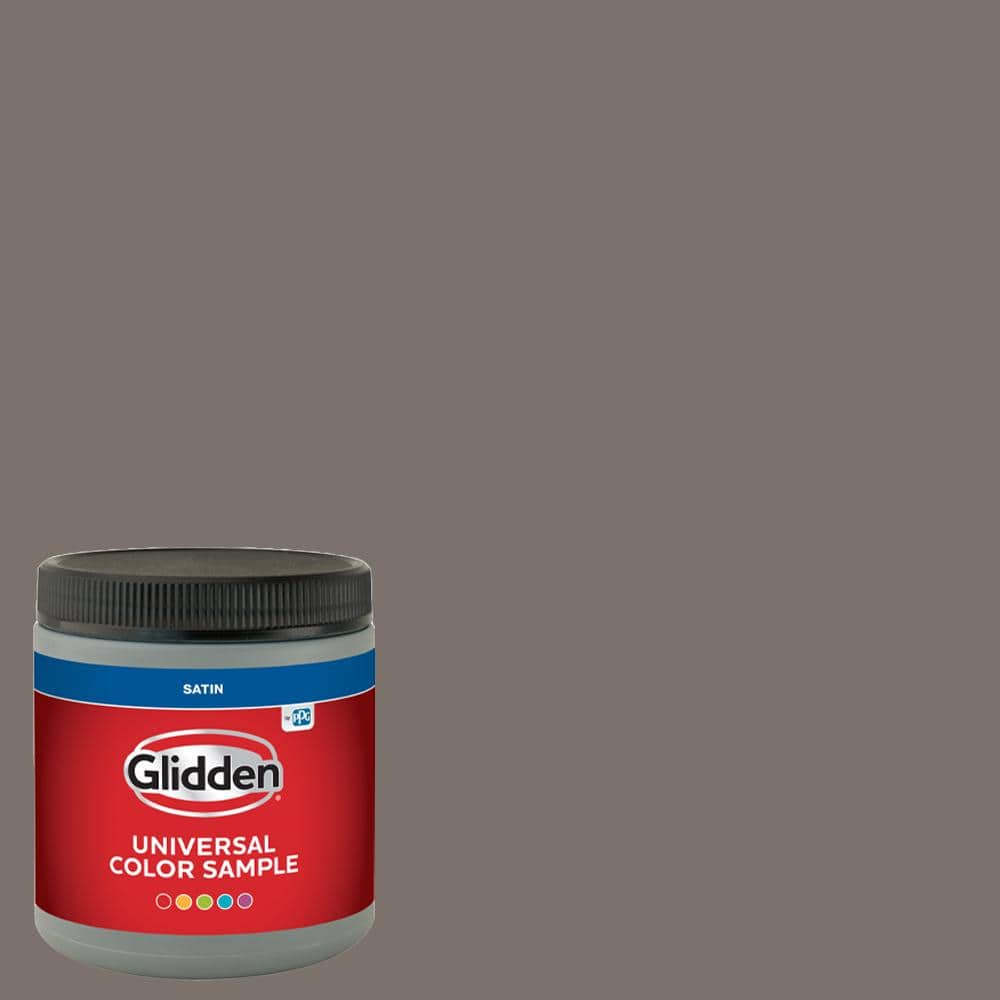 Glidden 8 oz. PPG1006-6 Deconstruction Satin Interior Paint Sample (1)