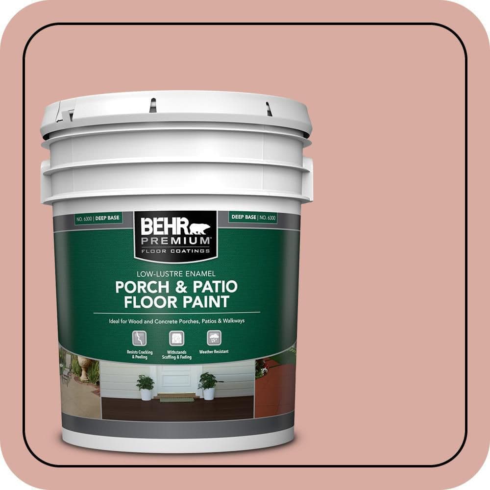 BEHR PREMIUM #T17-06 Textured Low-Lustre Enamel Interior/Exterior Porch and Patio Anti-Slip Floor Paint (1)