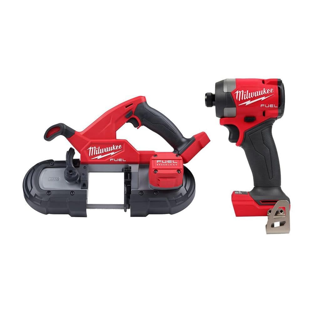 Milwaukee M18 FUEL 18V Lithium-Ion Brushless Cordless Compact Bandsaw w/ Impact Driver