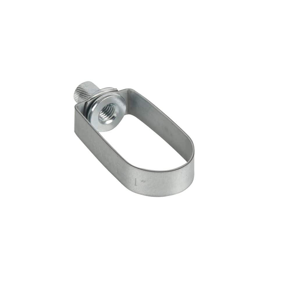 Everbilt 1 in. W Swivel Loop Hanger for Vertical Pipe Support, Galvanized Steel (1)
