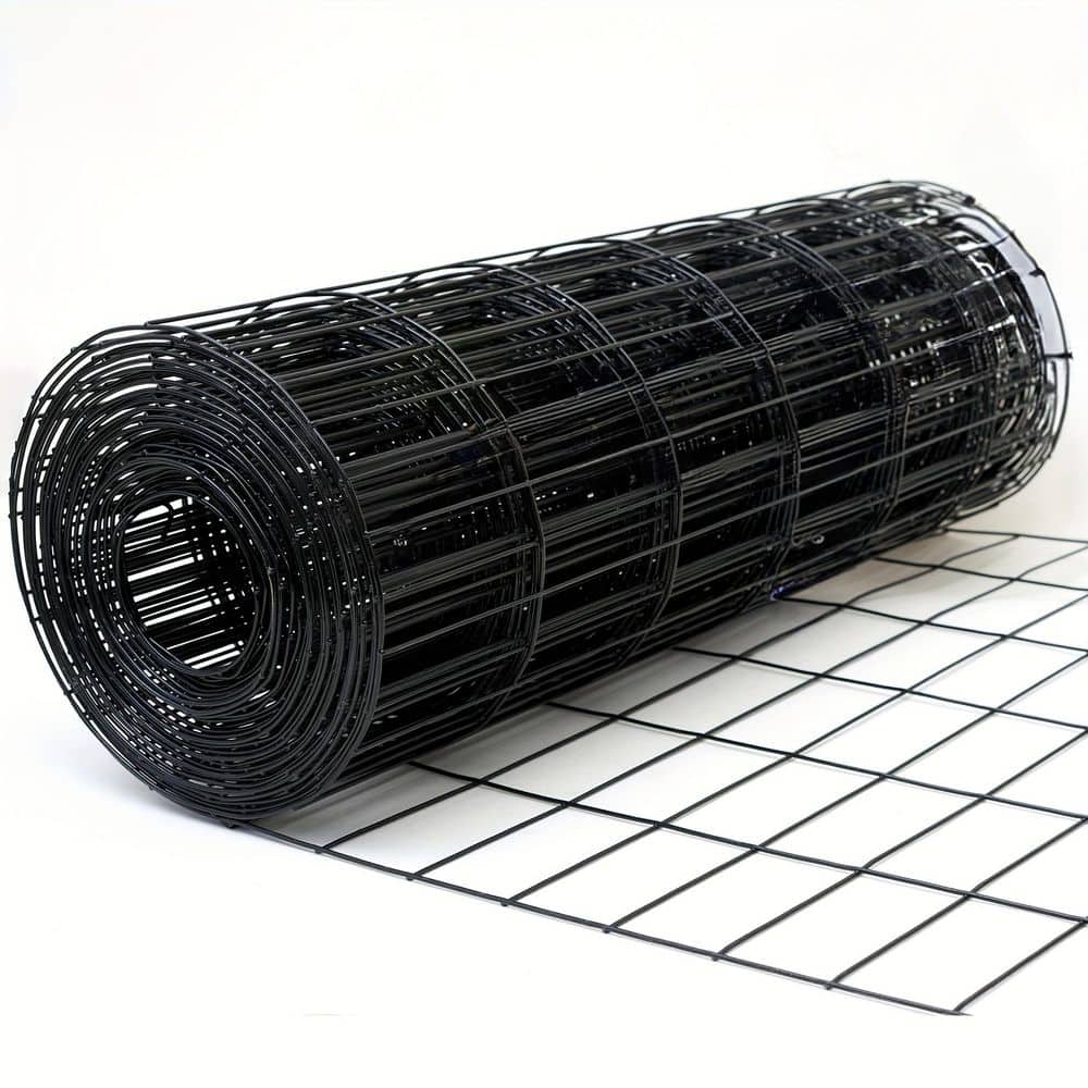 WRIGHTMASTER Reinforced PVC Coated 72 in. x 50 ft. Mesh 16-Gauge Welded Wire Fence, Precision Welding