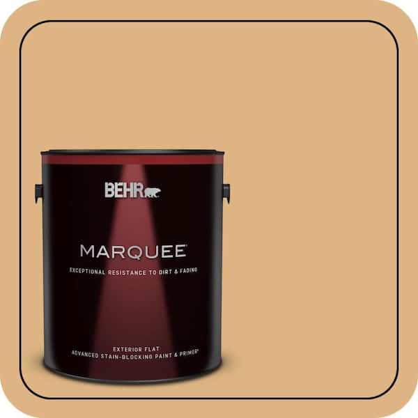 BEHR PREMIUM PLUS Home Decorators Collection #HDC-CL-18 Cellini Gold Interior/Exterior Paint & Primer Color Sample (4)