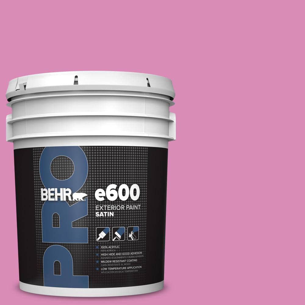BEHR PRO 5 gal. #P120-3 High Maintenance Satin Exterior Paint