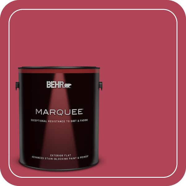 BEHR PREMIUM PLUS 1 gal. #130B-7 Cherry Wine Semi-Gloss Enamel Low Odor Interior Paint & Primer (3)