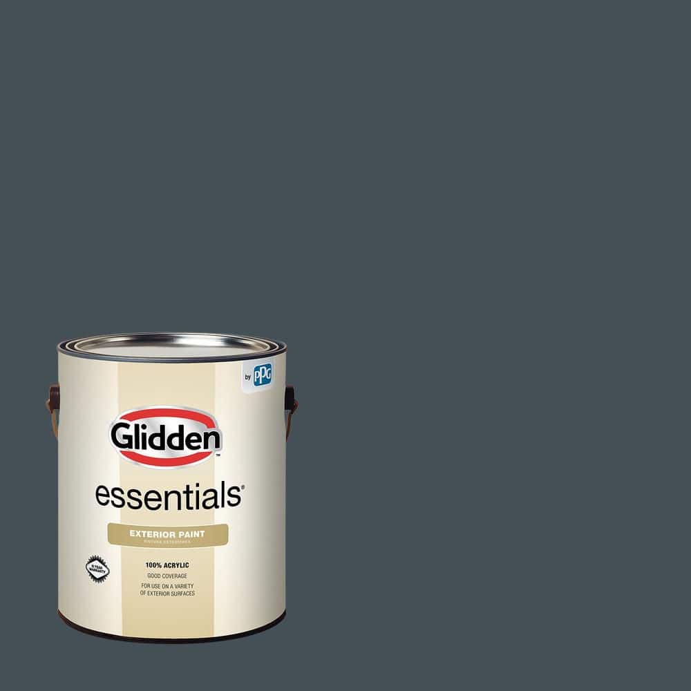 Glidden Essentials 1 gal. PPG1039-7 High Salute Flat Exterior Paint