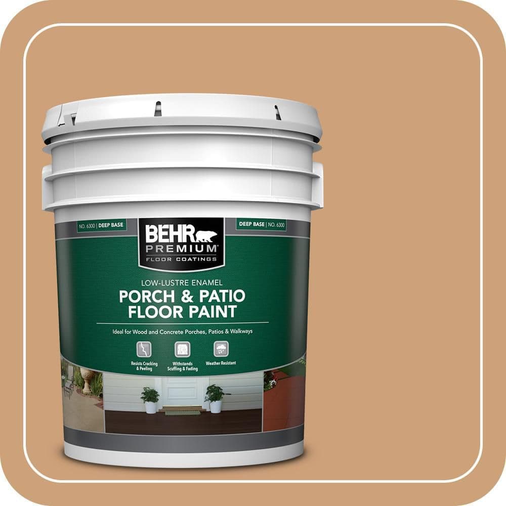 BEHR PREMIUM #PPU4-16 Low-Lustre Enamel Interior/Exterior Porch and Patio Floor Paint (1)