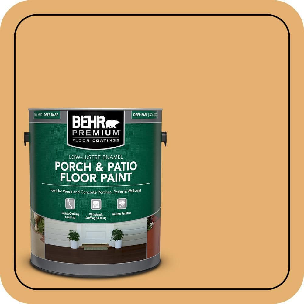 BEHR PREMIUM #M260-5 Low-Lustre Enamel Interior/Exterior Porch and Patio Floor Paint (1)