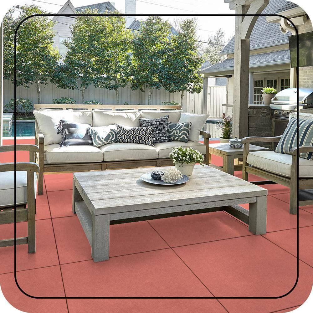 BEHR PREMIUM #M170-5 Textured Low-Lustre Enamel Interior/Exterior Porch and Patio Anti-Slip Floor Paint (3)