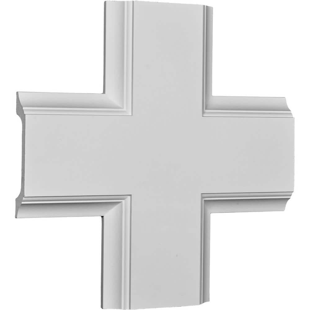 Ekena Millwork 20 in. Inner Cross Intersection for 8 in. Traditional Coffered Ceiling System (3)