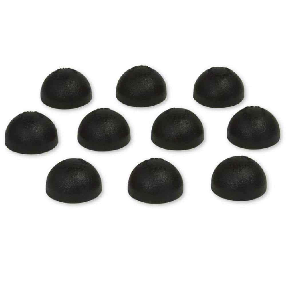 Feeney 7/16 in. Plastic Black Dome End Cap for Cable Railing System (10-Pack) (2)