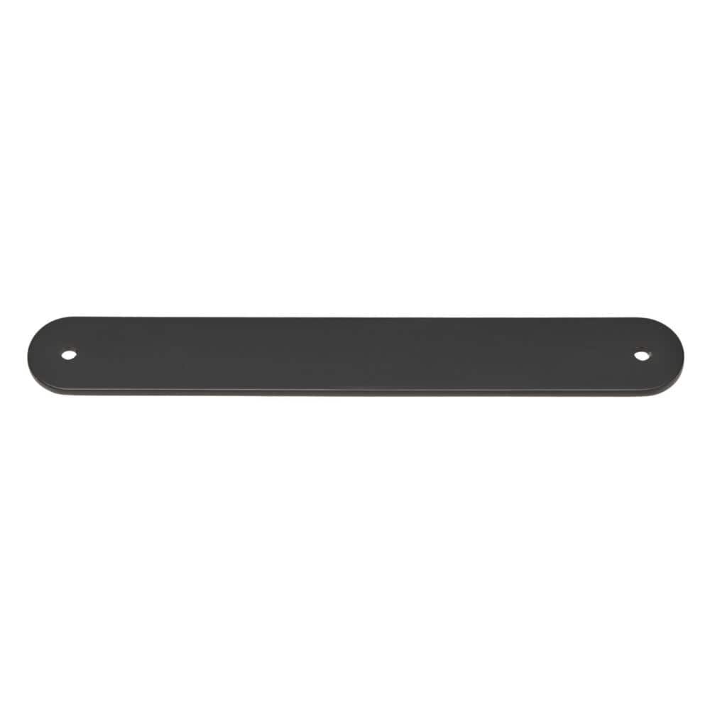 GLIDERITE 7-1/4 in. Rounded Cabinet Backplate 6-1/4 in. Center to Center, 7343-160-MB (1)