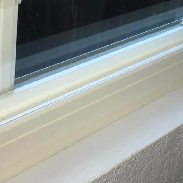 Ply Gem 12 ft. Classic Series White Vinyl Flat Trim (2)