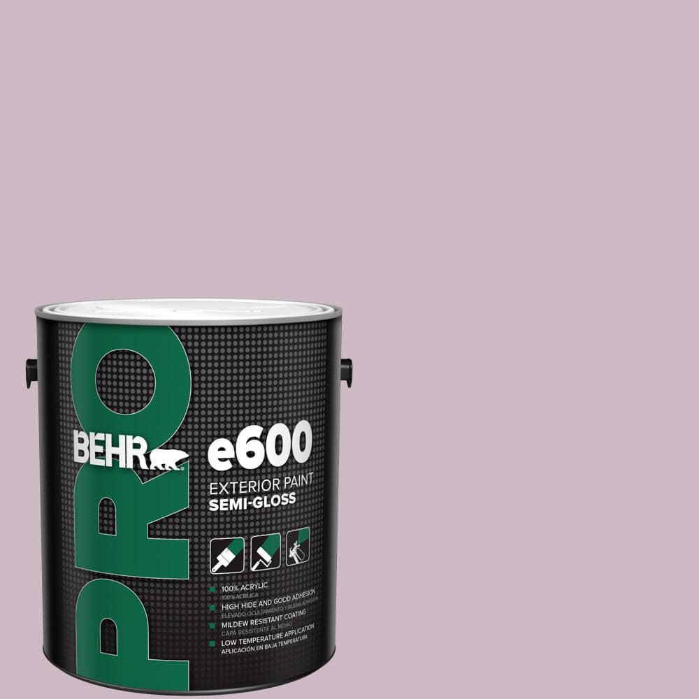 BEHR PRO 1 gal. #S110-3 Queens Violet Semi-Gloss Exterior Paint