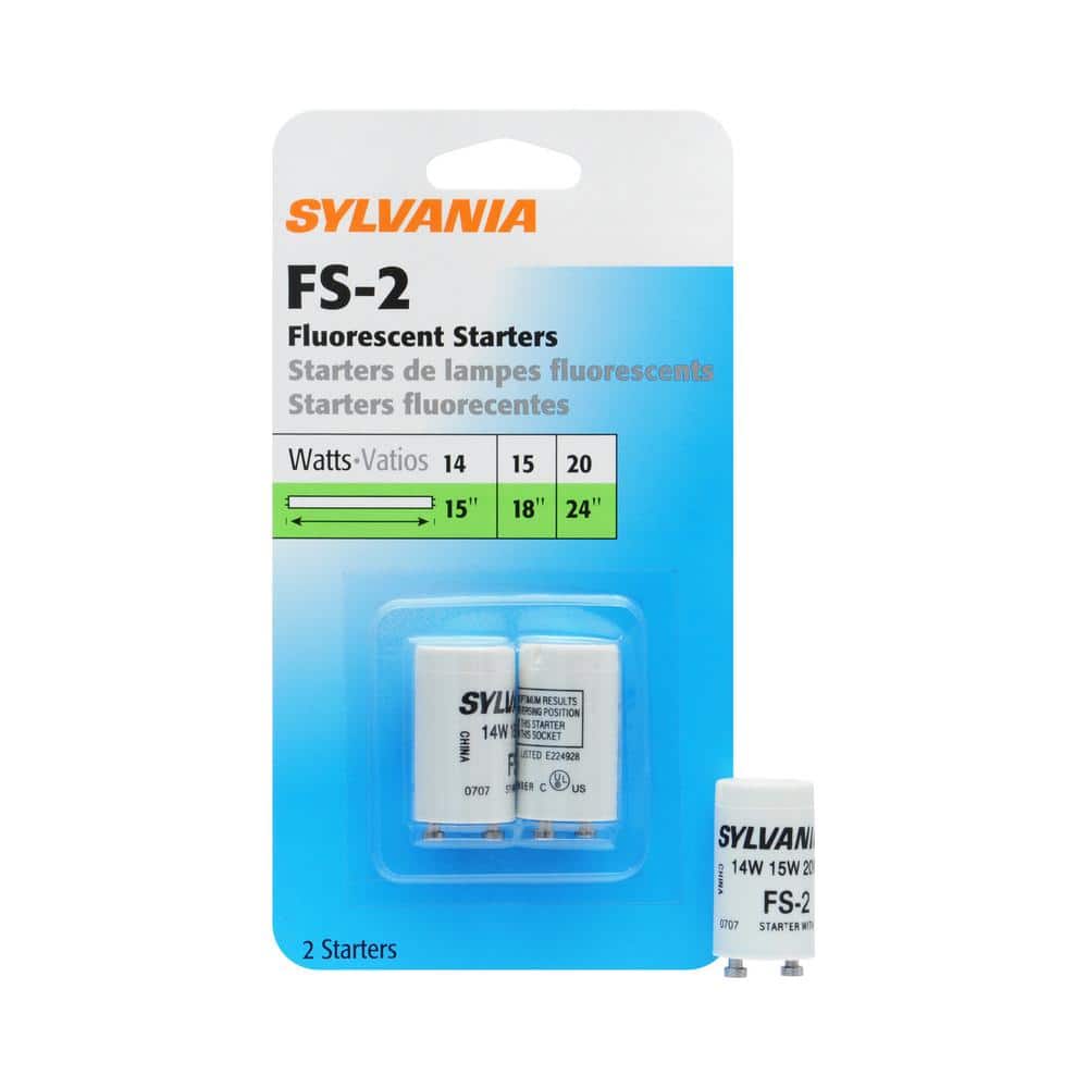 Sylvania Fluorescent Starters (2-Pack) (4)