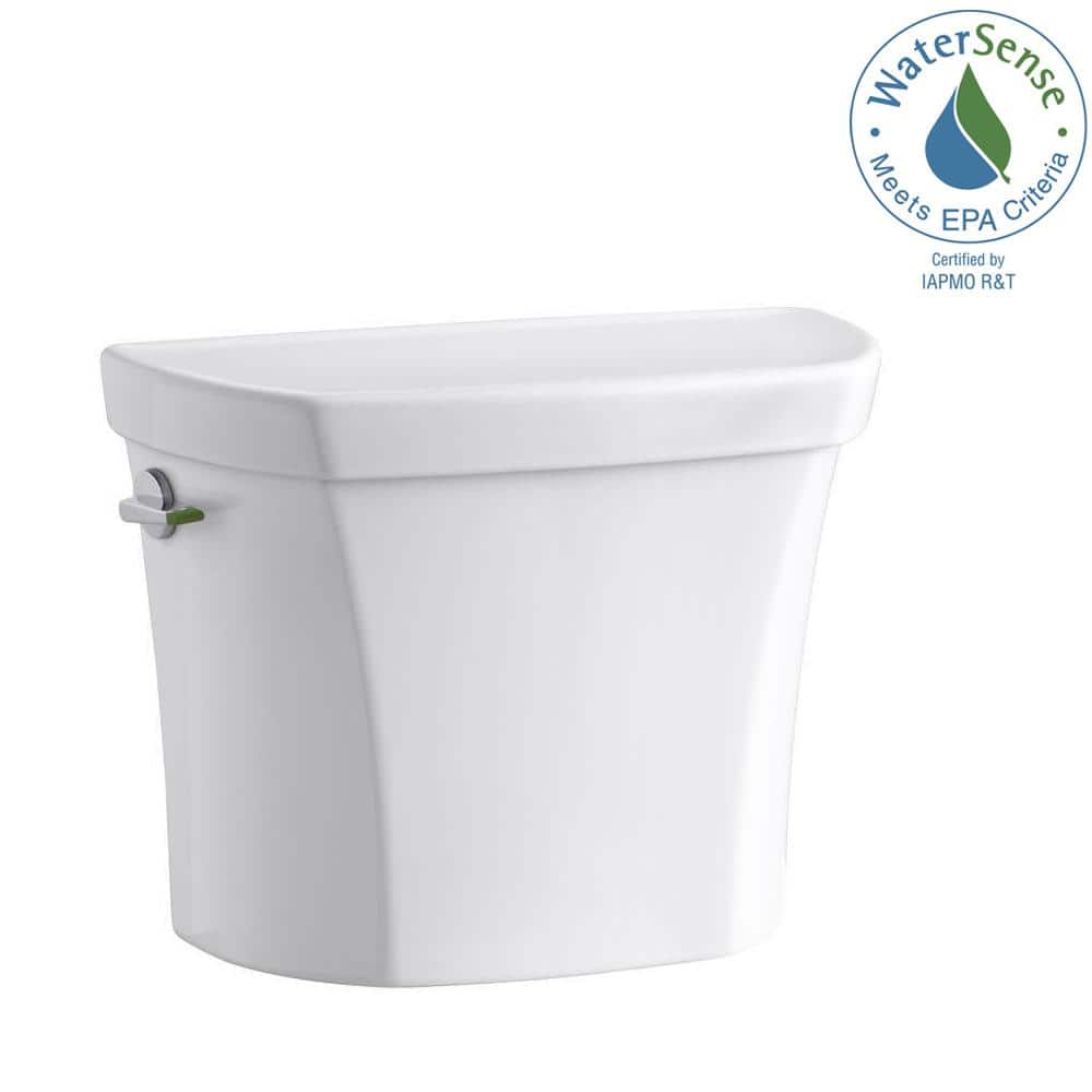 KOHLER Wellworth 1.1 or 1.6 GPF Dual Flush Toilet Tank Only in White (2)