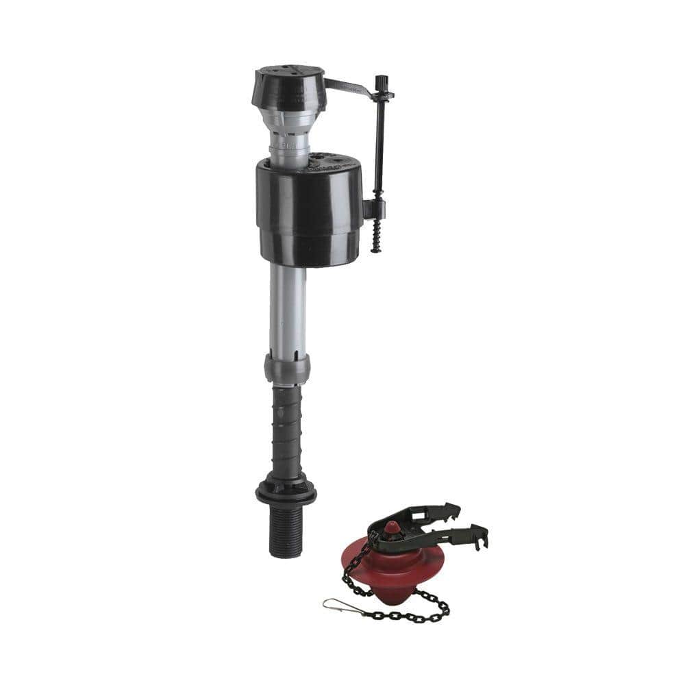 Fluidmaster Universal Toilet Fill Valve and 2 in. Toilet Flapper Repair Kit