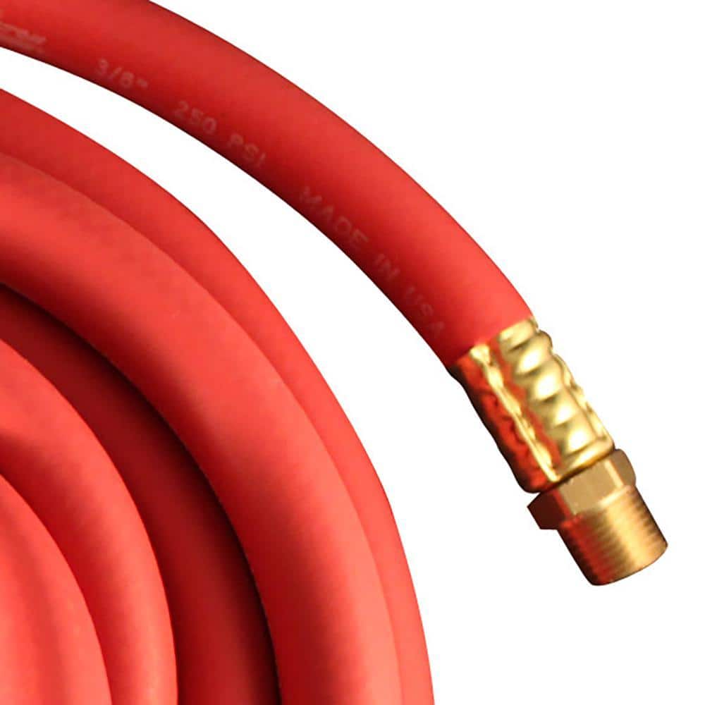 Milton Industries, Inc. 50 ft. EPDM 3/8 in. ID Rubber Air Hose (2)