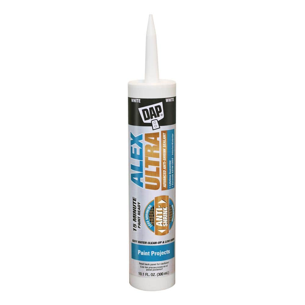 DAP Alex Ultra 10.1 oz. White Advanced Anti-Shrink Sealant