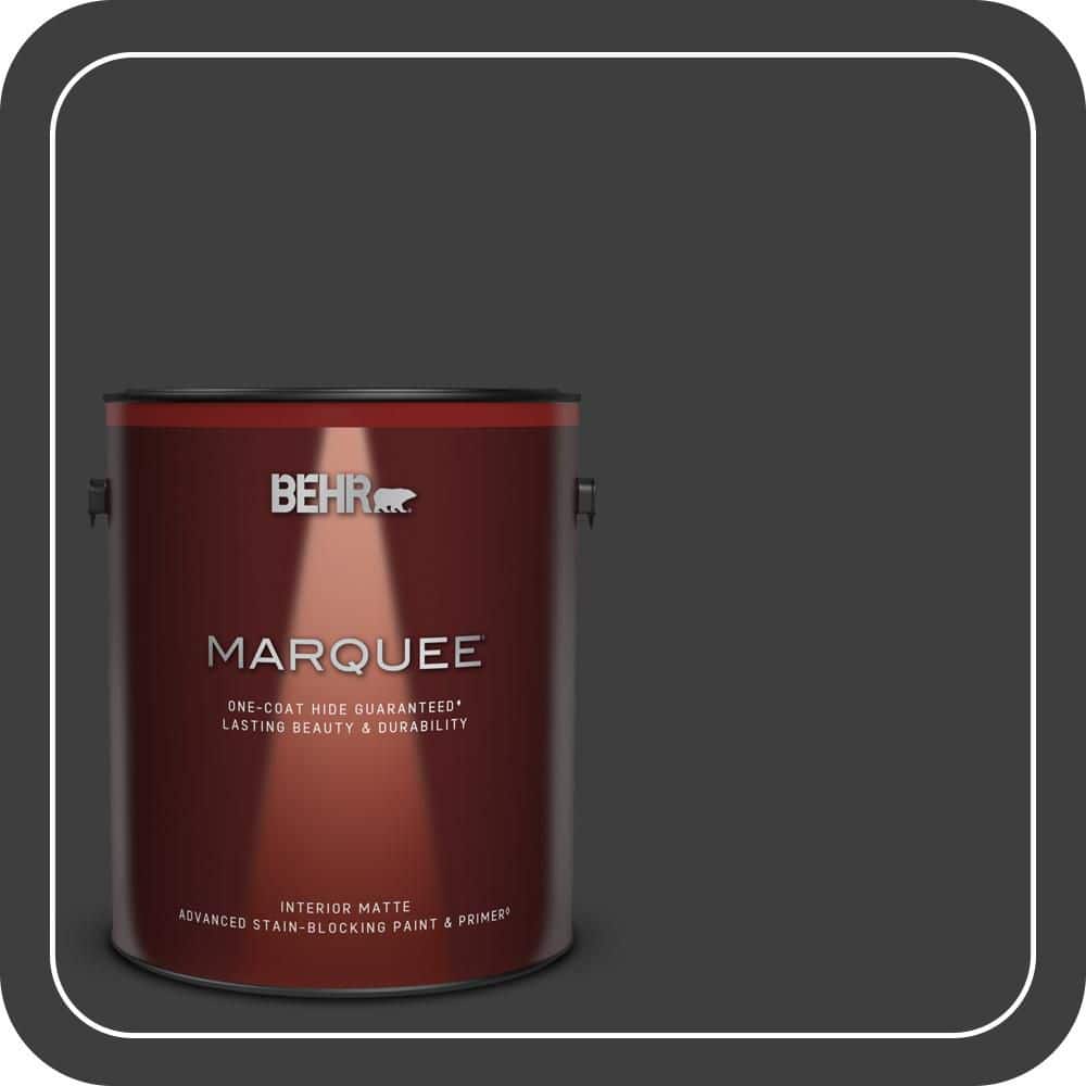 BEHR MARQUEE 1 gal. #QE-64 Madison Avenue Matte Interior Paint & Primer