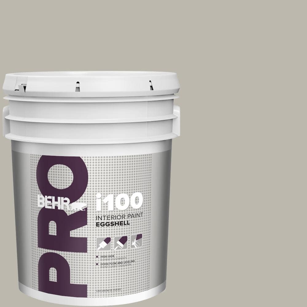 BEHR PRO 5 gal. #HDC-NT-06G Glasgow Fog Eggshell Interior Paint (1)