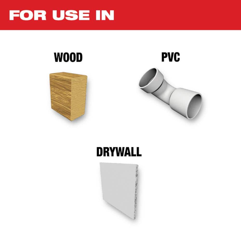 Milwaukee Multi-Tool Oscillating Wood Cutting Blade Kit (3-Piece) (3)