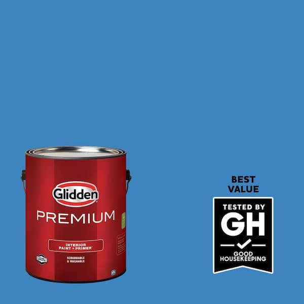 Glidden Premium 1 gal. PPG1242-5 King Triton Flat Interior Latex Paint (2)