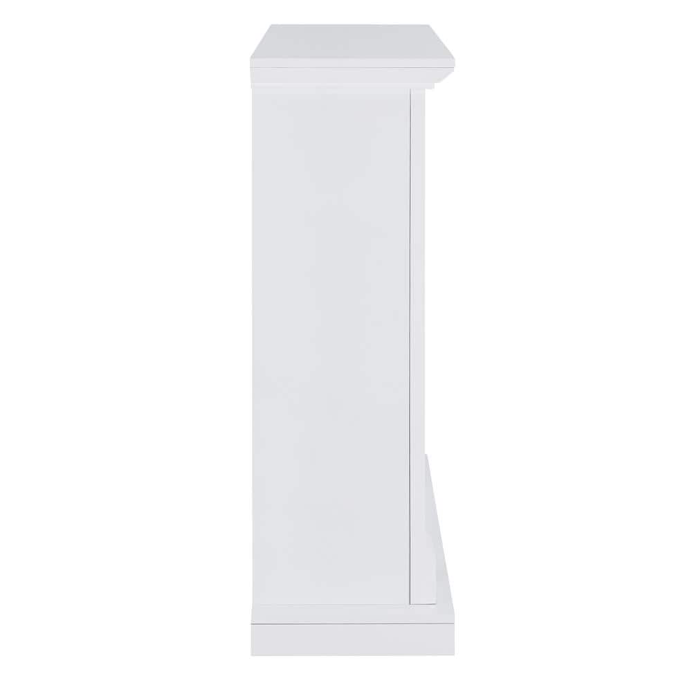 Southern Enterprises Xensera 45.5 in. Touch Panel Electric Fireplace in White (2)