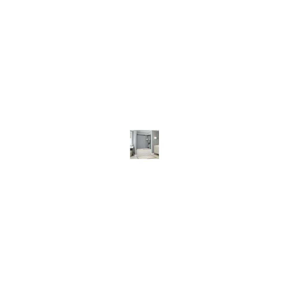 MAAX Utile 60 in. W x 30 in. D x 60 in. H Composite Direct-to-Stud Three-Piece Tub Wall Kit in Metro Soft Grey (3)