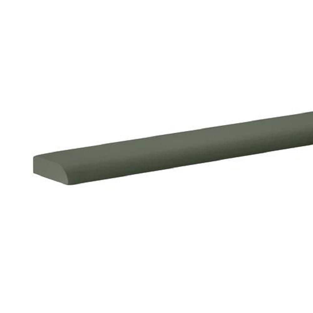 Hampton Bay Avondale/Leyton 0.25 in. W x 90 in. H Scribe Moulding in Fern Green