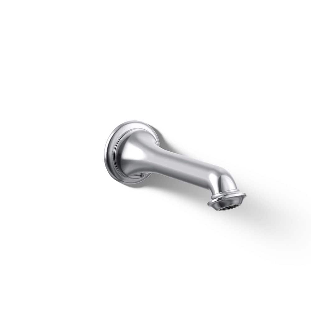 KOHLER Artifacts Wall-Mount Bath Spout With Turned Design (1)