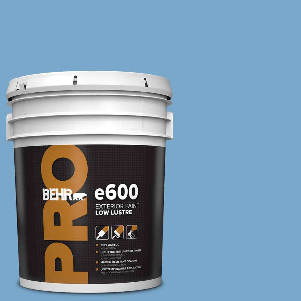 BEHR PRO 5 gal. #M520-4 Mirror Lake Low Luster Exterior Paint