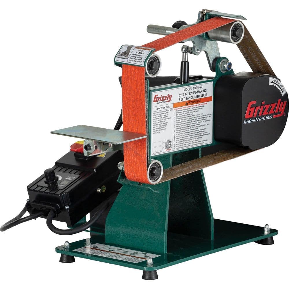 Grizzly Industrial 2 in. x 42 in. Knife-Making Belt Sander/Grinder