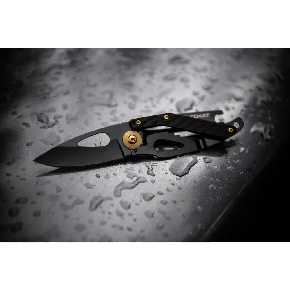 Coast FX200 2 in. Stainless Steel Folding Knife with Bottle Opener (2)