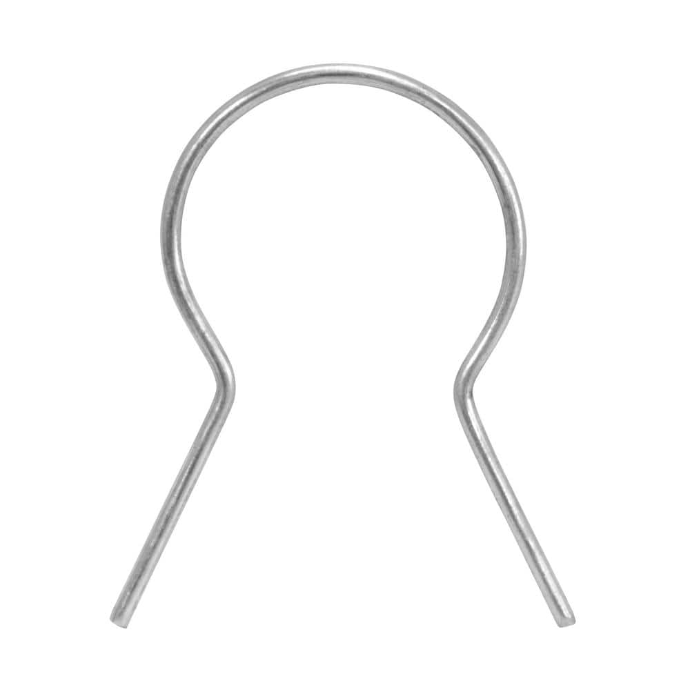 YARDGARD Speedy Tie Chain Link Fence Top Rail Galvanized Steel Tie Wires 1-3/8 in. Diameter (100-Piece)