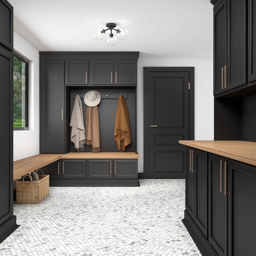 Daltile Lamora Capri 12 in. x 10 in. Glazed Ceramic Hexagon Mosaic Tile (0.81 sq. ft./each) (4)