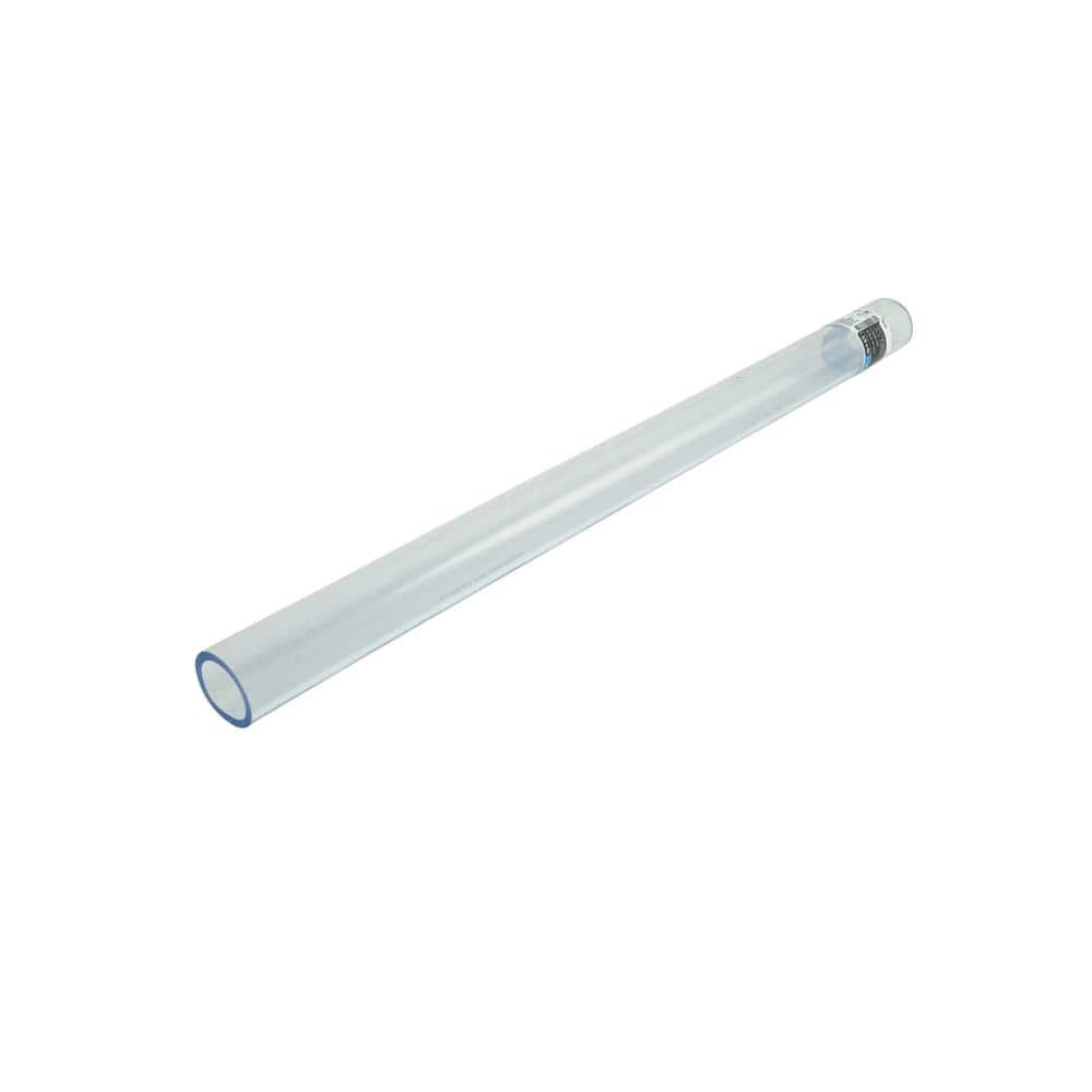 Everbilt 1-5/8 in. O.D. x 1-1/4 in. I.D. x 24 in. Clear PVC Vinyl Tube (4)