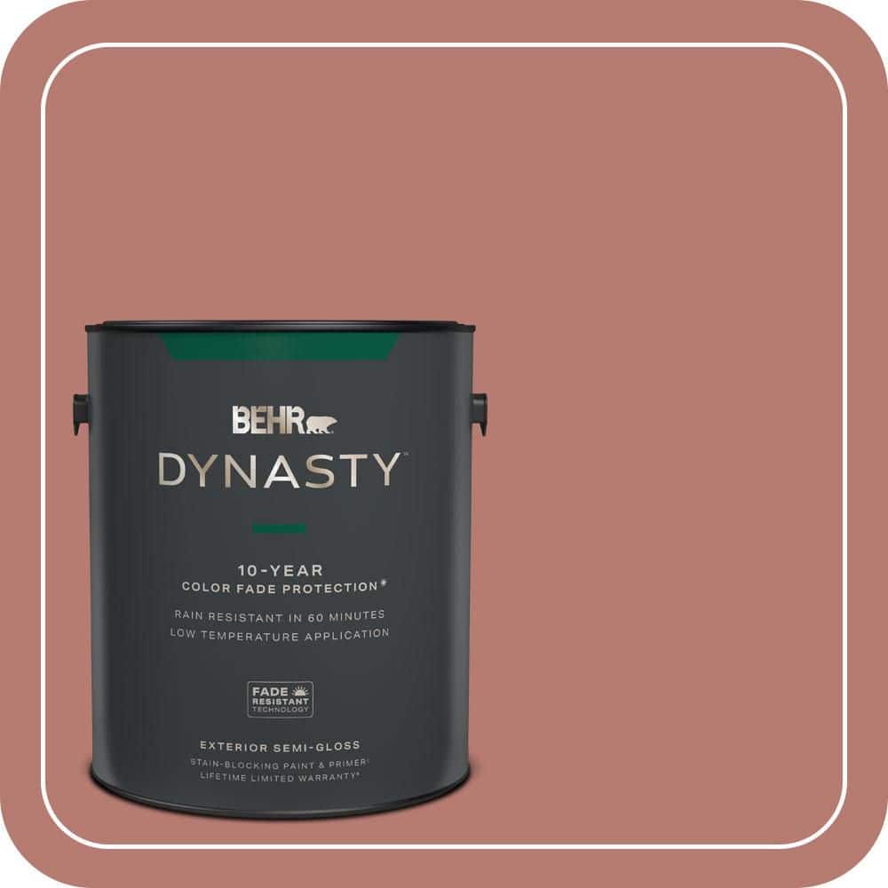 BEHR DYNASTY 1 gal. #PPU2-10 Heirloom Semi-Gloss Enamel Exterior Stain-Blocking Paint & Primer